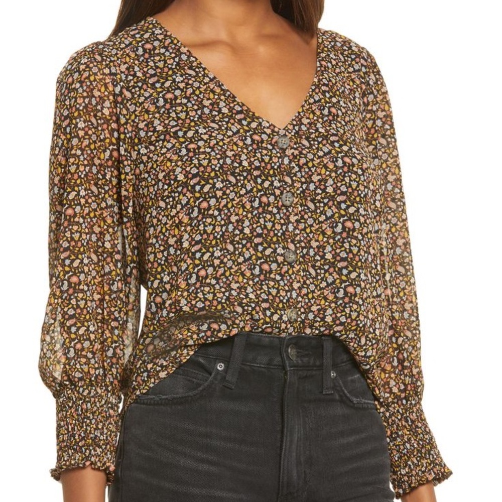 Madewell Georgette Top